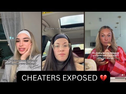 CHEATERS EXPOSED 💔 #tiktok #storytimecompilation #cheating #drama #tea