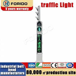 [Hot Item] LED Pedestrian Signal Light, 400mm Disk, Dynamic Flashing Countdown