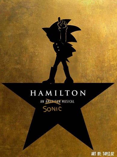 Sonic Characters as Hamilton: A Unique Fan Art