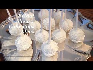 bridal shower cake pops - 99weddingideas.com