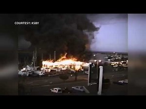 Morro Bay • South T-pier Fire, 1988
