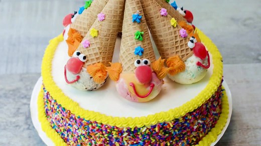 Our Clown Cakes are seriously delicious. | Baskin-Robbins