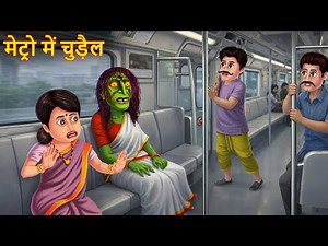 मेट्रो में चुड़ैल | Haunted Metro Train | Chudail Ki Kahaniya | Horror Stories Hindi | Bhoot Kahani