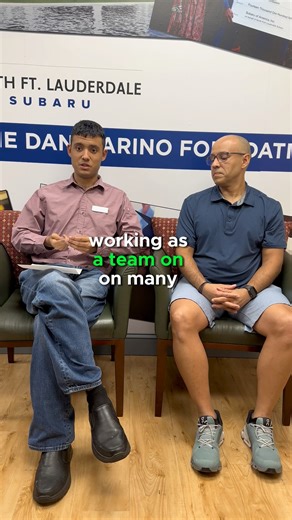 We had the pleasure of interviewing Eduardo, a recent Dan Marino Foundation graduate 🎓 He discussed what his experience was like attending DMF and what he has overcome😊 | Dan Marino Foundation