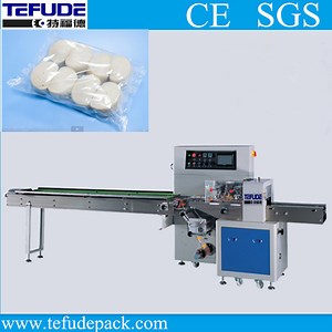 [Hot Item] Automatic Flow Pillow Frozen Loaf Bread Packing Machine