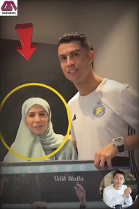 Ce jeune musulmane a fait avec cristiano ronaldo une chose qui a surpris tout le monde | ODIB MEDIA
