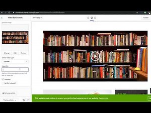 VideoBox Section Setup