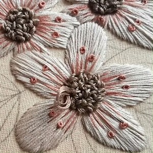 4K views · 208 reactions | Amazing Flower Hoops Embroidery #embroidery #stitch #floral #needlework | Embroidery Skills ideas | Facebook