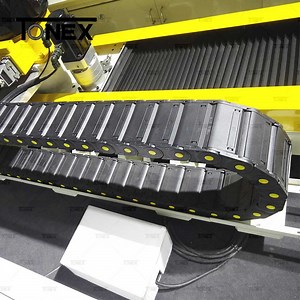 [Hot Item] Enclosed Flexible Cable Drag Chain Plastic Drag Chain CNC Cable Carrier Chain for CNC Machine