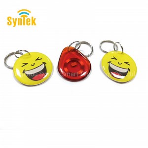 [Hot Item] NFC Epoxy RFID Tags with Qr Code Printing RFID Pet Tag