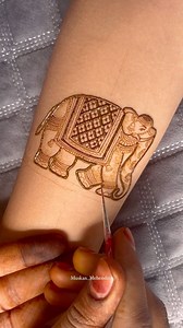 Heavy Royal Elephant🌿 #mehendi #mehndi #mehandi #mehendidesign #mehendiart #mehendiartist #hennaartist #hennainspired #bridalmehendi #bridalmehndi #bridalmehndiartist #punemehendiartist #pune #pcmc | Muskan Mehendi
