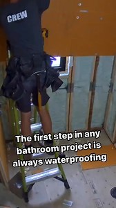 3.3K views · 81 reactions | Remember: A properly waterproofed shower is a long-lasting shower. Don't cut corners on this crucial step! We're installing the Schluter-Systems North America KERDI-BOARD here to make sure out bathroom is watertight  #schluter_partner | Mike Holmes Jr. | Facebook