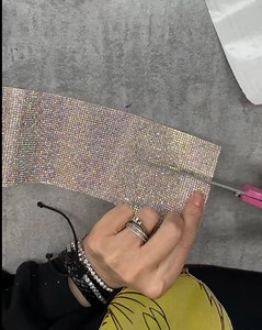 Craft Room Storage or Make-up Organizer .. either way it's better with Bling! #craftroommakeover #craftroomstorage #makeupstorage #makeuporganizer | Shabby Chic Vanlife /crafted on the road