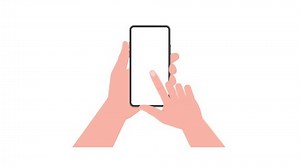 Mains tenant un smartphone avec un : vidéo de stock (100 % libre de droit) 3879796225 | Shutterstock