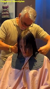 32K views · 900 reactions | Capelli Sottili Rinati: Henné Naturale e Taglio Pari Scalato Da deboli e sfruttati a forti e luminosi ✨ Grazie a un henné naturale e un taglio pari scalato, questi capelli sottili sono tornati a nuova vita! | Francesco Pruneddu | Facebook