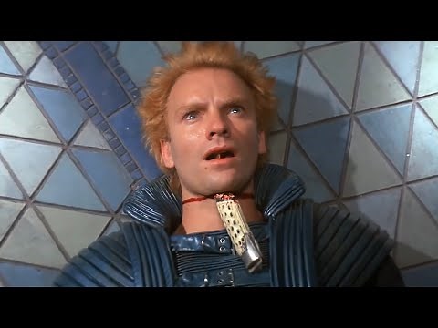 Paul MuadDib fights with Feyd Rautha. The final scene of the knife duel - Dune 1984