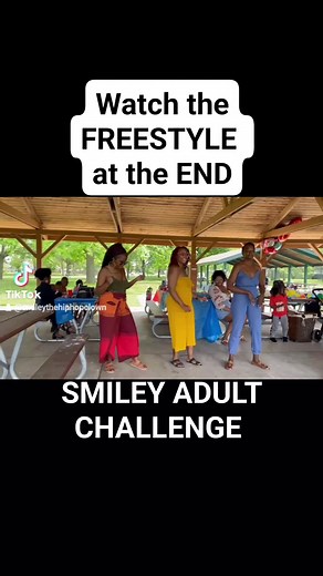 Watch the ladies at the END SMILEY ADULT CHALLENGE #smileyadultchallenge | Smiley the Hip Hop Clown 313 366 0543