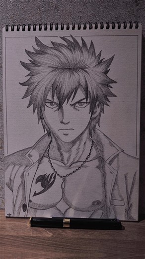 Gray Fullbuster - Fairy tail #anime #fairytail #gray #art #drawing