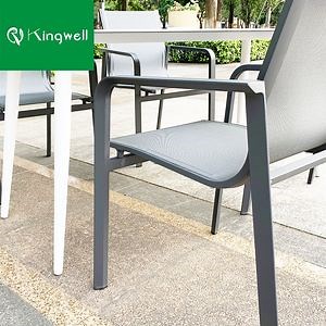 [Hot Item] Hot Sale Aluminum Outdoor Unique Design Patio Garden Chairs
