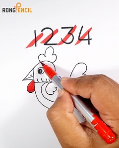 13K views · 113 reactions | Most Intelligent 易 drawing ideas  Easy Drawing. #Drawing #easydrawing #simpledrawing #art | Rong Pencil | Facebook