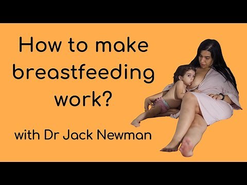 Easy breastfeeding. World-known guru talks about breastfeeding. Interview with Jack Newman.