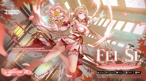 #Feise🪷 x Endless Bloom Don’t be fooled by Fei Se’s appearances. More than a dancer, her real identity is the leader of a covert agent. Meanwhile, Fei Se and Lan share the utmost trust. During Lan’s absence, Feise even took on her duties. A new secret agent coming on Sep. 26. | Tower of Fantasy