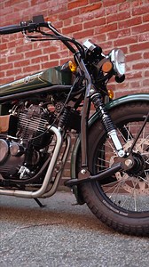 This beautiful, simple Halcyon 450 Origin #305 is still available! Buy it today and make the most of the remaining riding season. #motorcycle #ramble #adventure | Janus Motorcycles