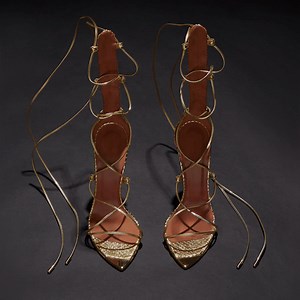 [Hot Item] Gladiator Ankle Strap Lace up High Heels Open Toe Heeled Sandals for Women