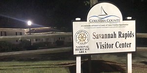 2 teens rescued after being stranded near waterfall at Savannah Rapids