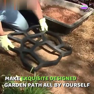 13K views · 298 reactions | With the Garden Path Maker Mold, you can create a gorgeous, cement (or red mud) garden path to enhance the beauty of your outdoor space. The end results are stunning and add an earthy and natural-looking stone element to your yard or garden.  Garden Path Maker Mold: https://bit.ly/3jqkDUa #dhgate #garden #mold #gardening #gadgets #useful | Gadgets | Facebook
