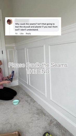 7.1K views · 83 reactions | Caulk. Your. Seams. | Lake and Lumber | Facebook