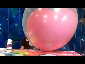 Double-Stuffing a 35" Cattex Heart Balloon in a 36" Clear Balloon