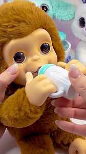 Pets Alive My Baby Monkey 🐵. Watch full unboxing on my YouTube channel Vivizone. #petsalive #babymonkey #toys #unboxingvideo #interactive #funnytoys #talkingtoys | Vivizone