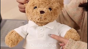 Personalized Teddy Bear Plush Toys, Customized Gifts Stuffed Bear with Custom Text as Personalized Gift for Girls/Boys on Birthday/Christmas/Anniversary/Valentines Day (11 in-Dark Blue)