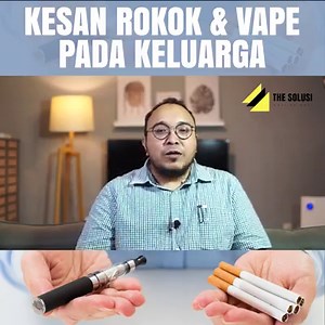 242K views · 2K reactions | Kali ini segmen kesihatan kita akan berkongsi tentang rokok dan vape. Kalian tonton ya. | The Solusi | Facebook
