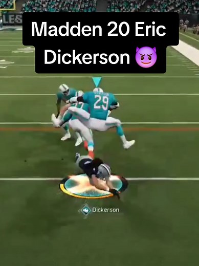 There is no video evidence of Madden 20 Eric Dickerson getting tackled | Madden NFL