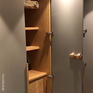 7.7K views · 97 reactions | Impressive magnetic locks on the wardrobe doors. Thanks to Kivist Joinery Instagram.com/kivistjoinery | Woodz | Facebook