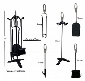 [Hot Item] Home Kits Fireplace Sets Wood Fireplace Tool Sets & Accessories
