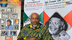 1.1K views · 27 reactions | The Member for Kokopo Ereman ToBaining Jnr and the son of the Late Ereman Vin ToBaining Snr shares with us the Repatriation, Funeral and Burial Service Itinerary Programme of the late Patuana Ereman Vin ToBaining (Senior) The Late ToBaining (Senior) who was the First Premier for East New Britain Province & Regional Member of Parliament. | NBC East New Britain | Facebook