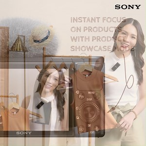 Let your products shine! With the Digital Camera ZV-1, you have a livestream partner that gives your e-commerce business a boost! Start steaming success today. #sony #ZV1 #livestream #ecommerce #productshowcase #success | Sony - Electronics Bangladesh