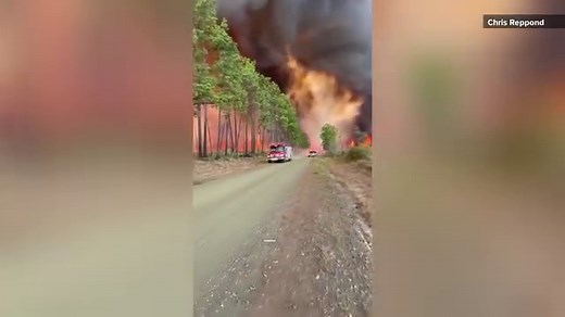 UPDATE | The Jasper County wildfire is now estimated to have burned 2,000 acres and is about 25% contained, according to the Texas A&M Forest Service Incident Viewer map. 📸: Chris Reppond READ MORE: https://www.12newsnow.com/article/news/local/wildfire-jasper-county-evacuations/502-fb8251ba-302d-43f9-9393-4d5eb7cccf4c?utm_medium=social&utm_source=facebook_12NewsNow | 12NewsNow