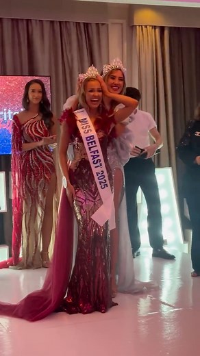Nicole Johnston is your Miss Belfast 2025! 👑🤍✨ #missbelfast #missgreatbritain Miss Great Britain - Official | Miss Great Britain Belfast