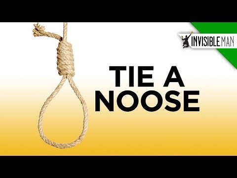 Easy Steps to the Perfect Hangman's Noose - Invisible Man