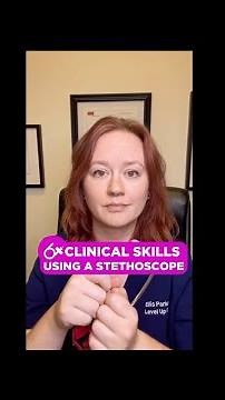 Using a Stethoscope: Clinical Tips | ‪@LevelUpRN‬