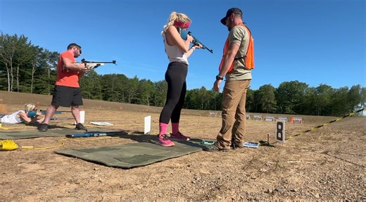 Not me making sure my practice rounds were caught on camera 😅😅 | Chelsea Strub