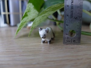 Ceramic Fox Miniature - Etsy