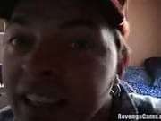 Husband Catches Wife Fucking Her Lover At Their House