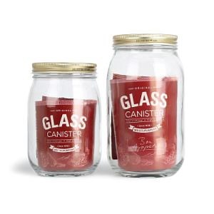 [Hot Item] 1000ml Large Size Glass Storage Mason Packing Jars/Jar for Daily Useful