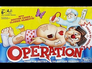 Operation board game commercials