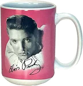 Spoontiques Elvis ceramic Coffee Mug, Pink